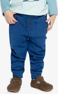Deux par Deux Fleece Drawstring Waist Ribbed Cuff Sweatpants