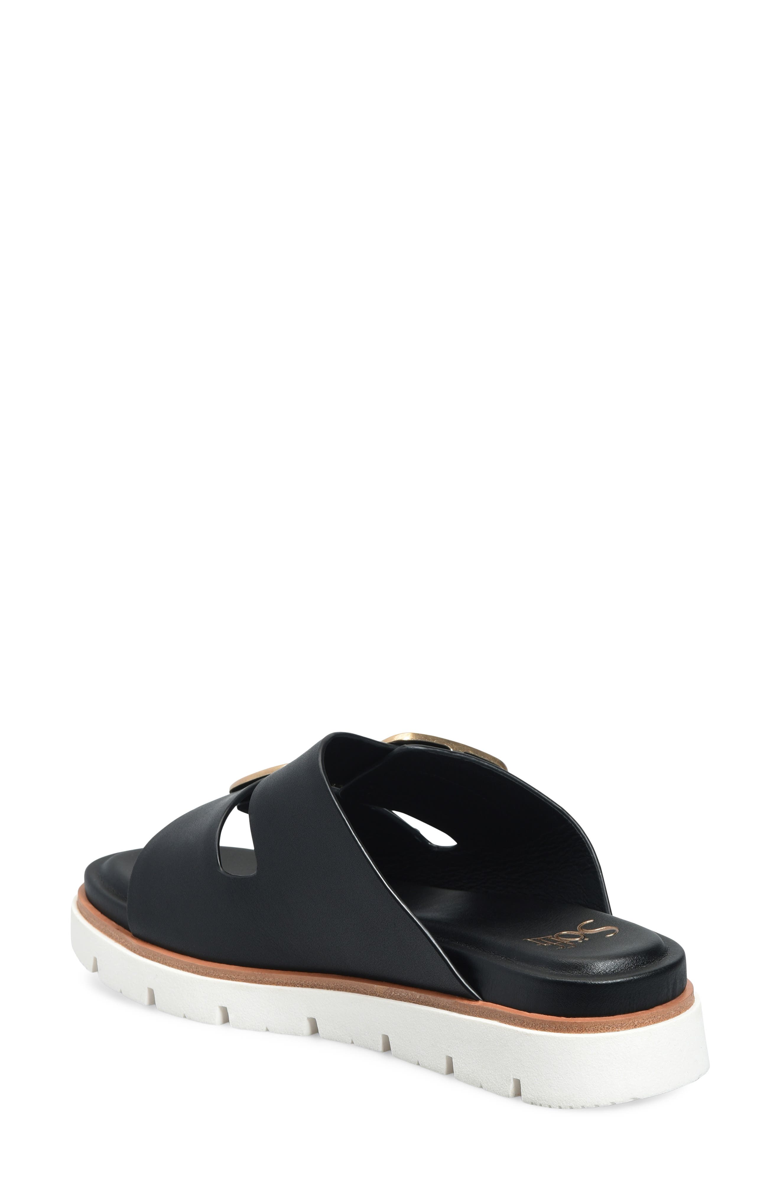 Söfft Gabby Platform Slide Sandal, Alternate, color, 