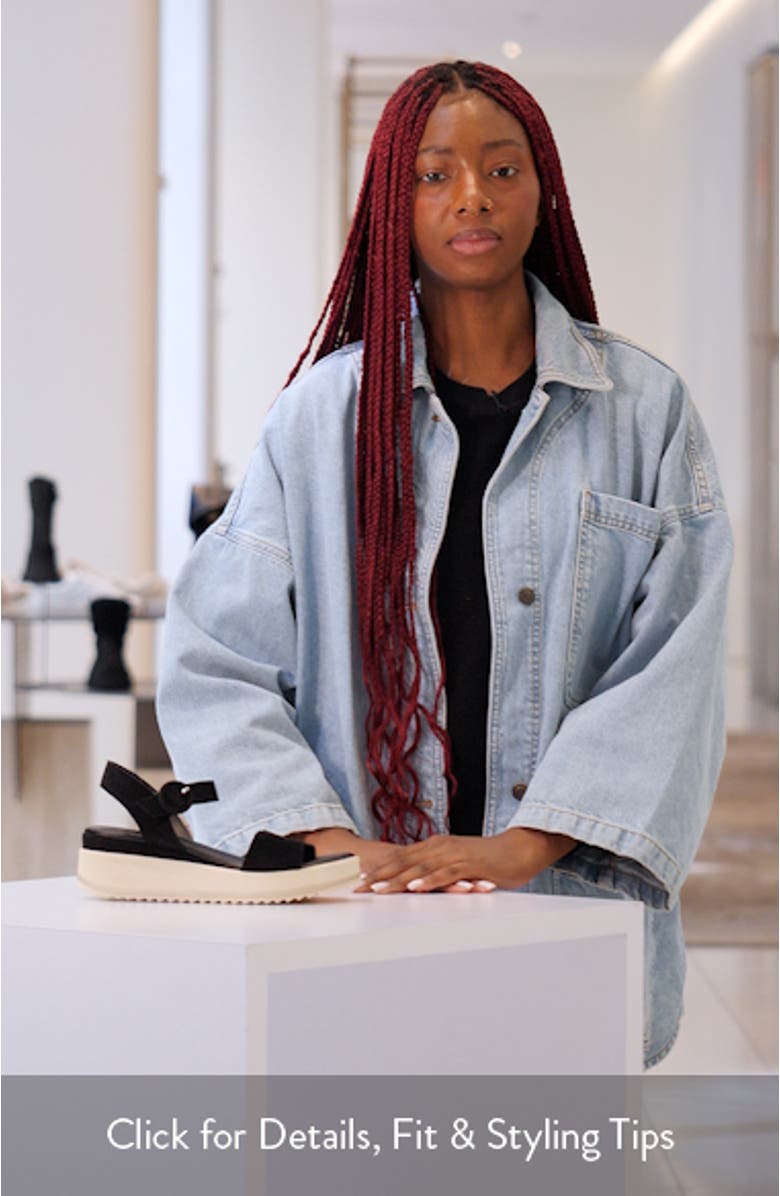 Arielle Ankle Strap Platform Wedge Sandal, sales video thumbnail