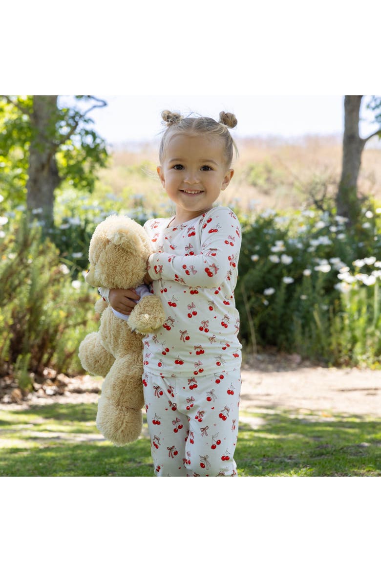 Kids' Cherry On Top Set of 2 Piece Pajamas, Alternate, color, Cherry On Top