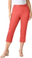 Roaman's Plus Size 24/7 Stretch Capri Jean