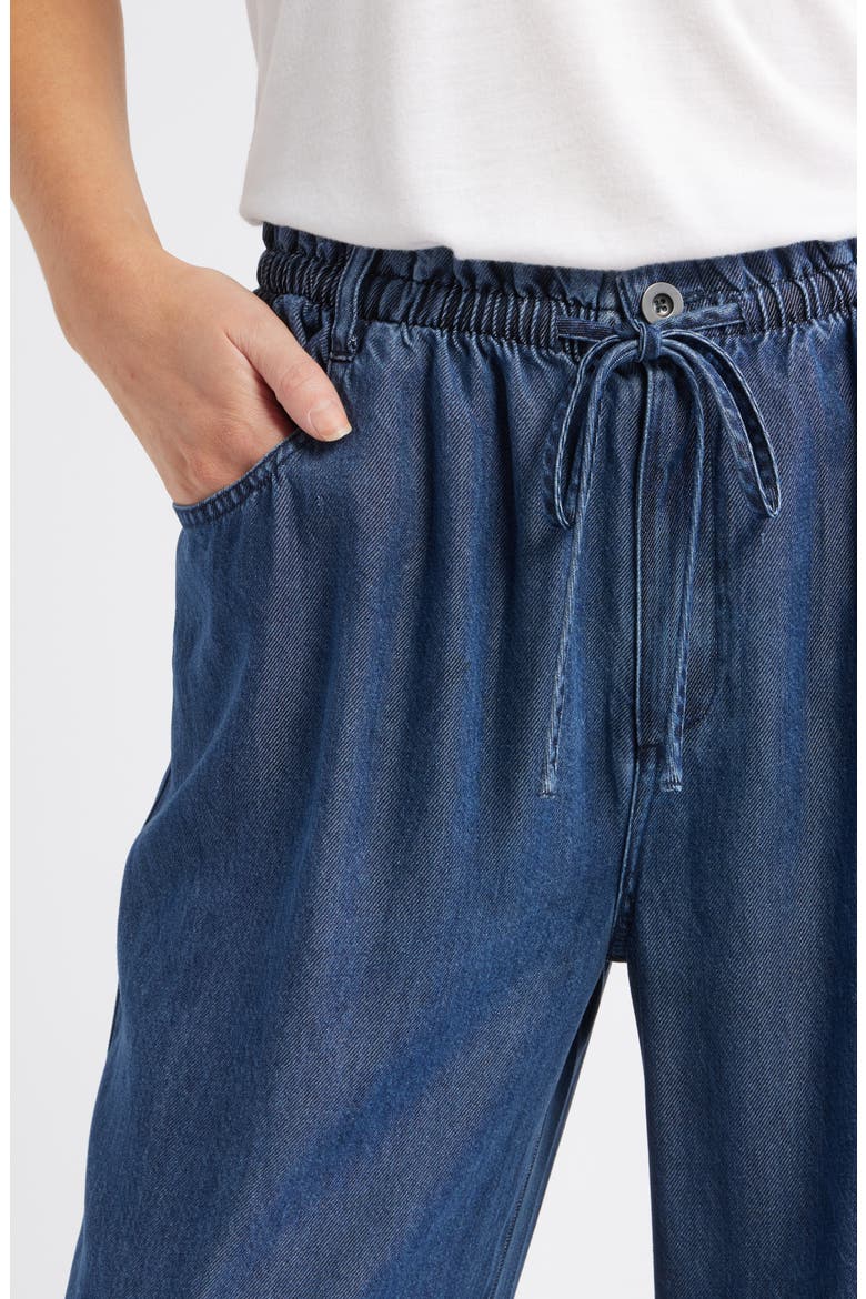 Wide Leg Crop Denim Pants, Alternate, color, HORIZON WASH