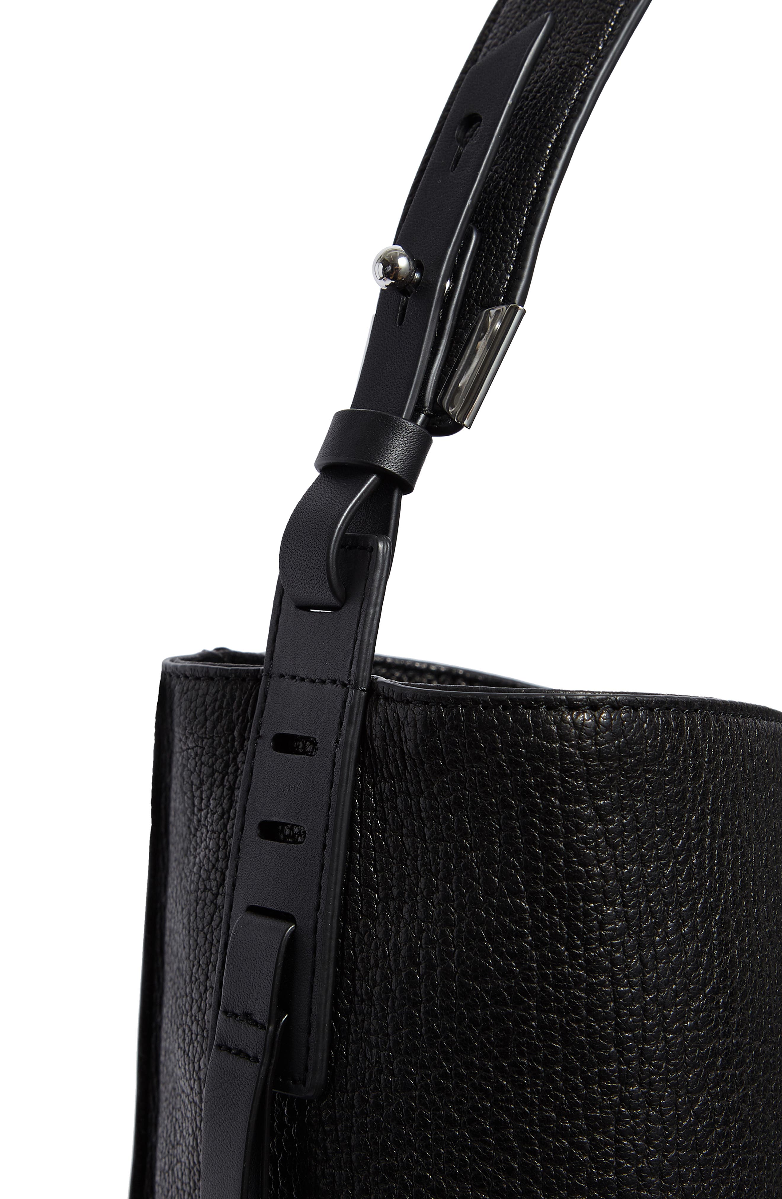 AllSaints Vincent N/S Leather Tote, Alternate, color, 