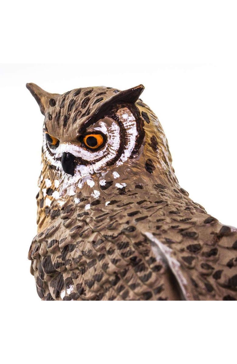 Safari Ltd. Eagle Owl Kids Toy Figure, Alternate, color, NO COLOR
