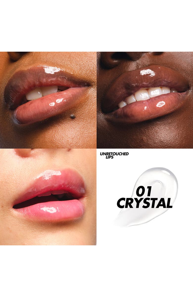 Make Up For Ever Super Boost Lip Gloss, Alternate, color, 01 - Crystal