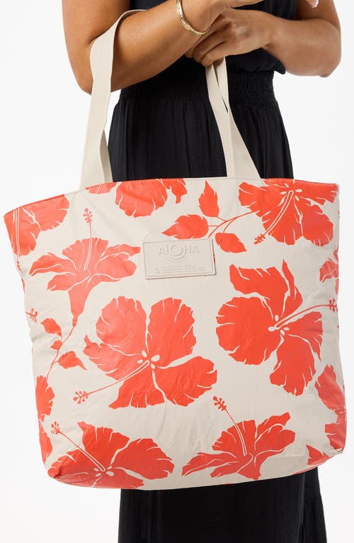 Aloha Collection Day Tripper Salina Water Resistant Tote In Multi