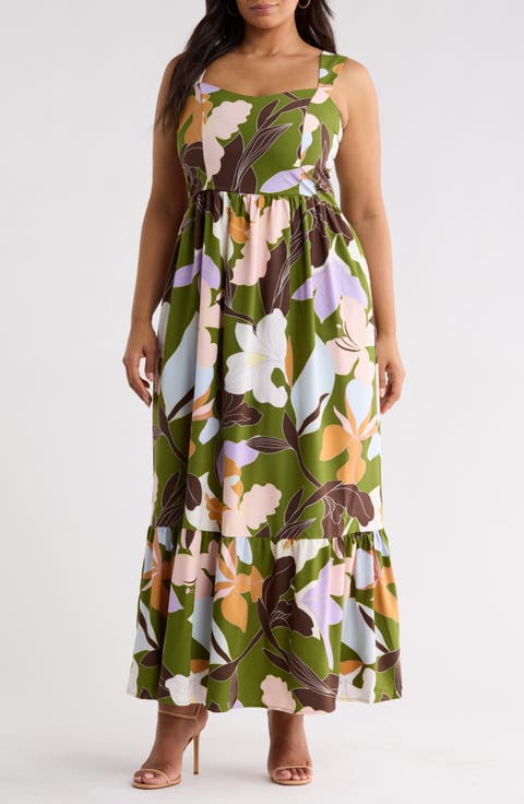 Galena Halter Pleated Maxi Dress