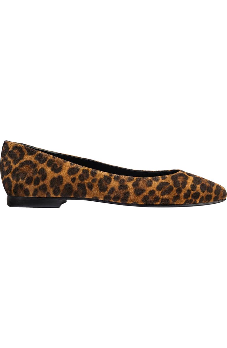 MARGAUX The Pointe Flat, Main, color, Leopard Suede