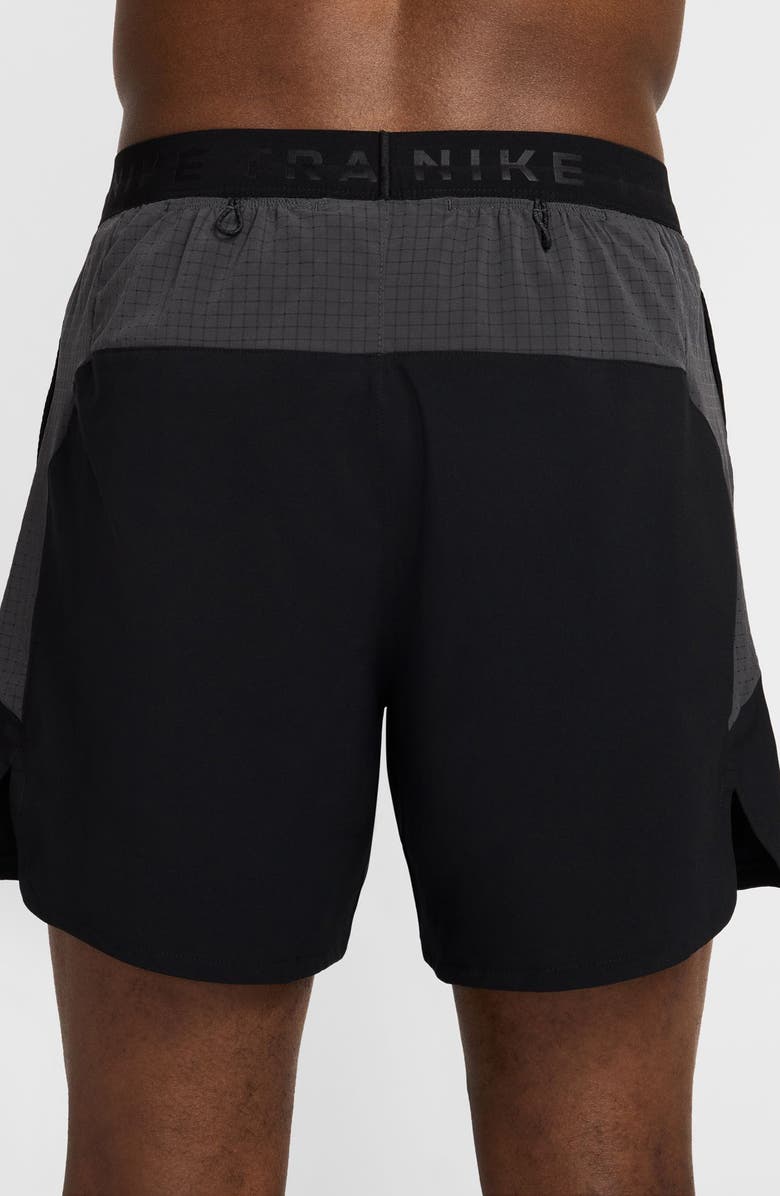 Nike Trail Dri-FIT Brief Lined Running Shorts, Alternate, color, Black/ Anthracite