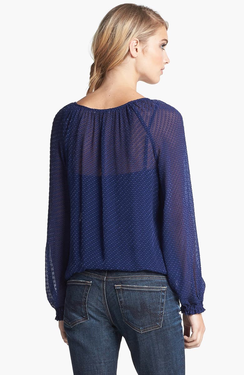 Ella Moss Textured Blouson Top, Alternate, color, 