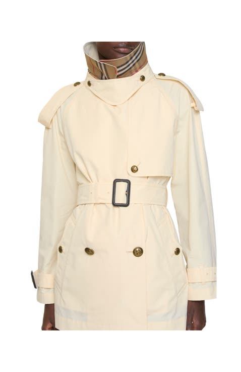 Short Lightweight Cotton Fitzrovia Trench Coat