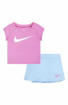 Nike Swoosh T-Shirt & Skort Set