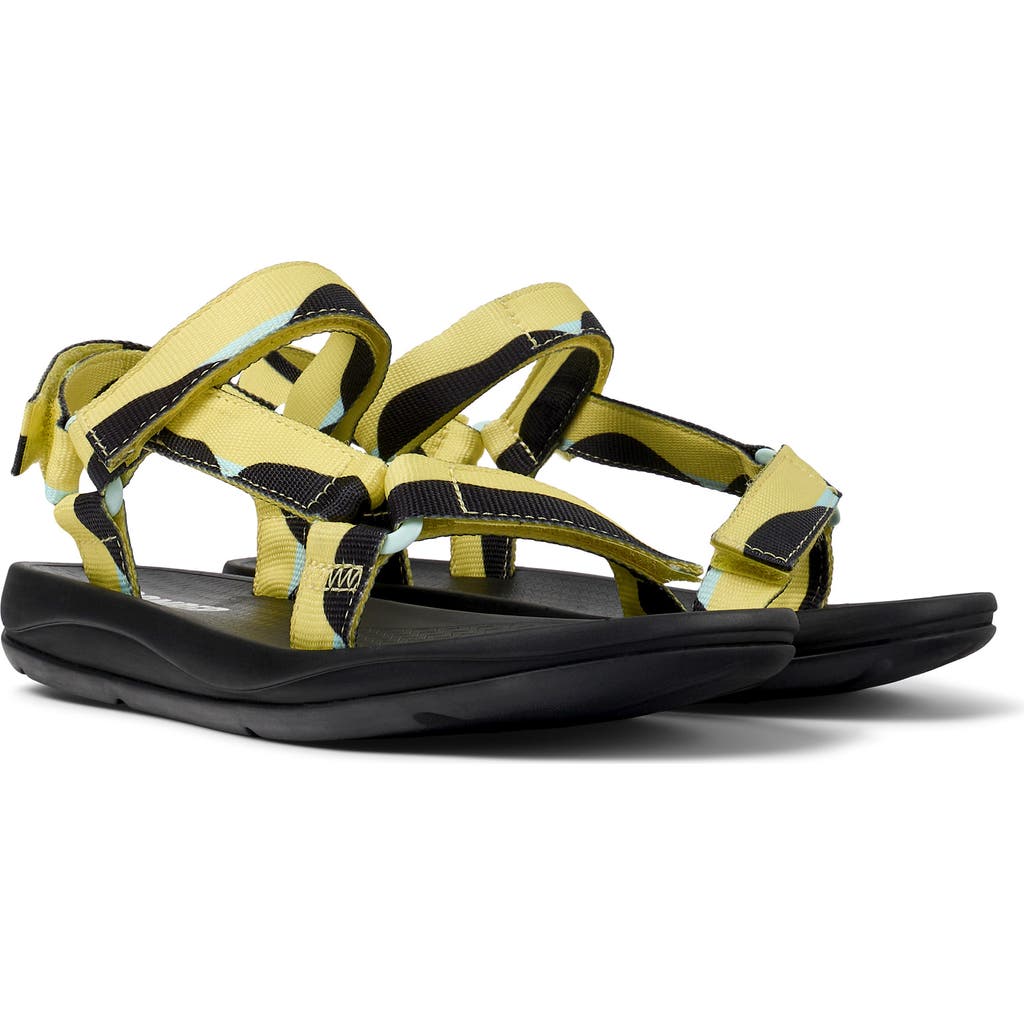 Camper Sandals For Women In Yellow Multi