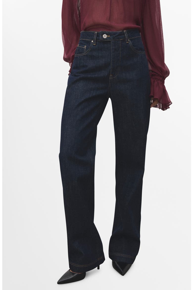 Straight Leg Jeans, Main, color, OPEN BLUE