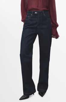 MANGO Straight Leg Jeans