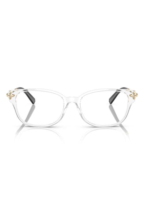 Tiffany & Co . 54mm Pillow Optical Glasses In Clear
