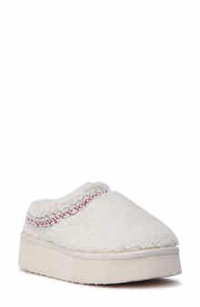 AZALEA WANG Damari Faux Shearling Slipper