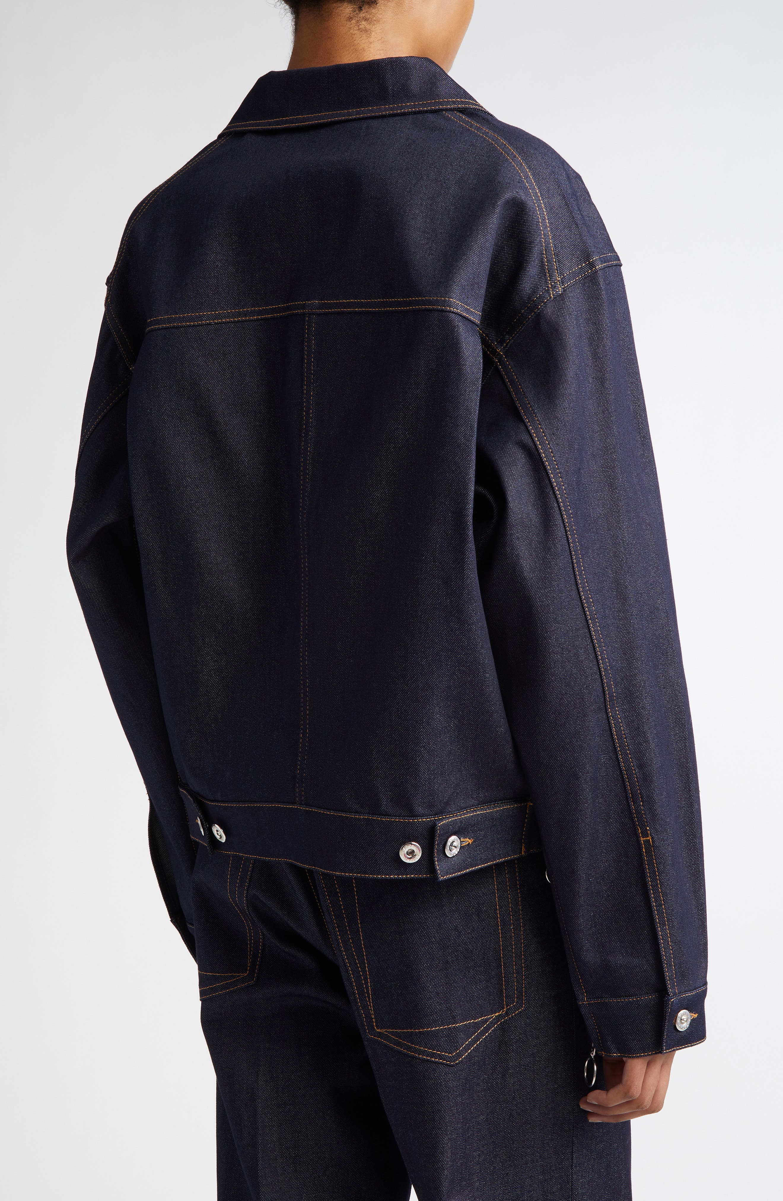 Paper Denim Trucker Jacket - image 2