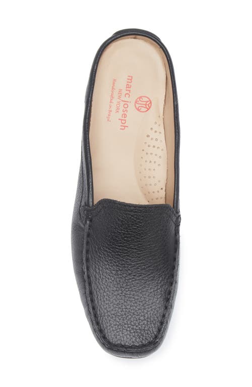 Marc Joseph New York Rose Ave Mule In Black Grainy