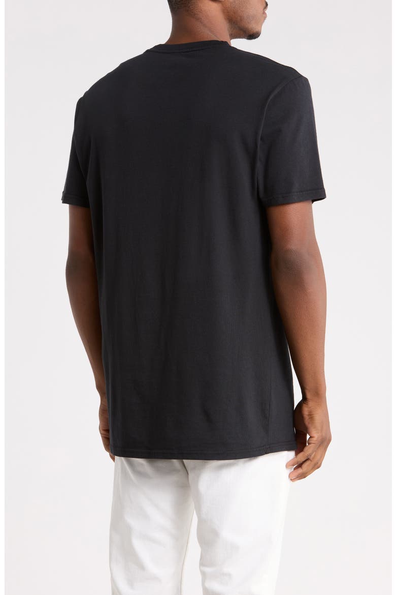 Rainier Brew Fish Cotton Graphic T-Shirt, Alternate, color, BLACK
