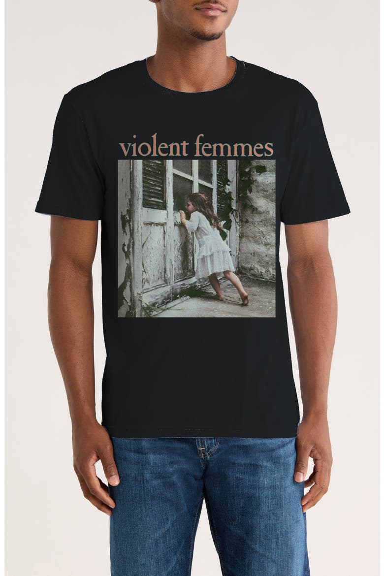 Violent Femmes Graphic T-Shirt, Main, color, BLACK