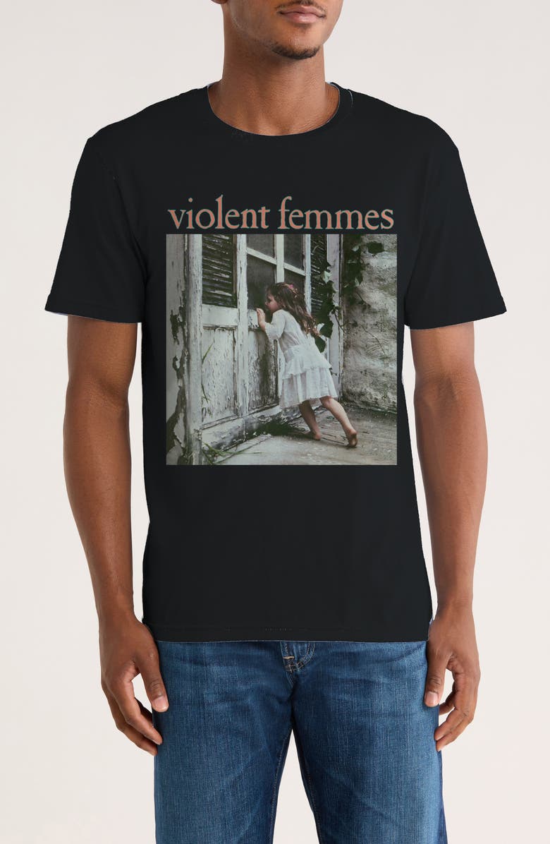 Monster Digital Violent Femmes Graphic T-Shirt, Main, color, Black