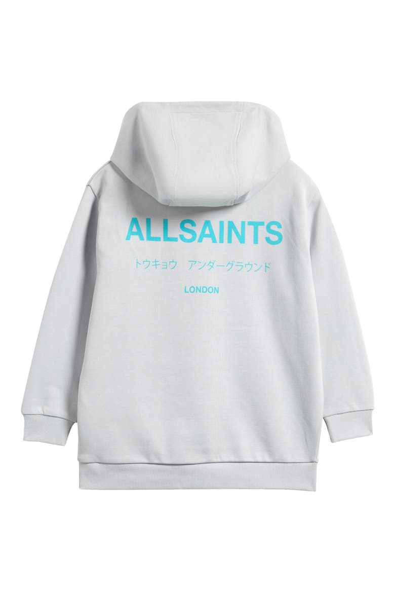Kids' Underground Oversize Hoodie, Alternate, color, BLUE
