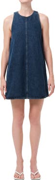 AGOLDE Harriet Denim Minidress
