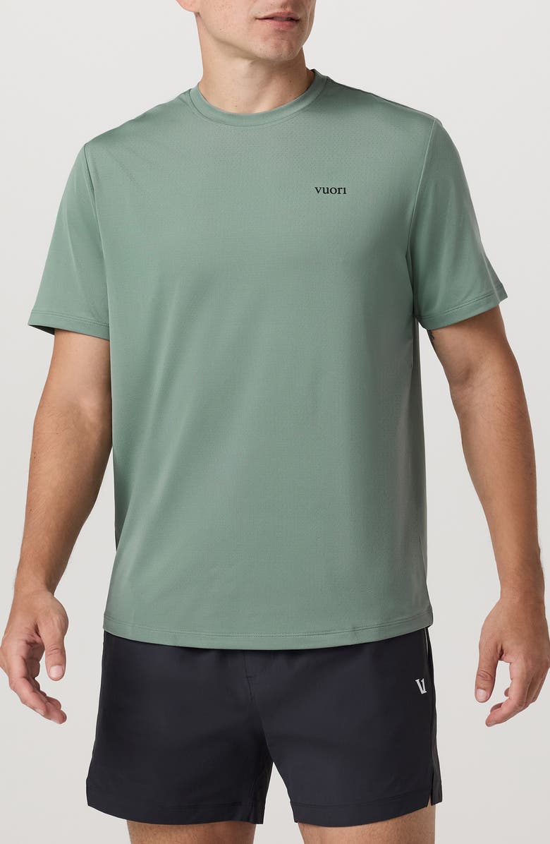 Vuori Viewpoint Performance T-Shirt, Main, color, Thyme