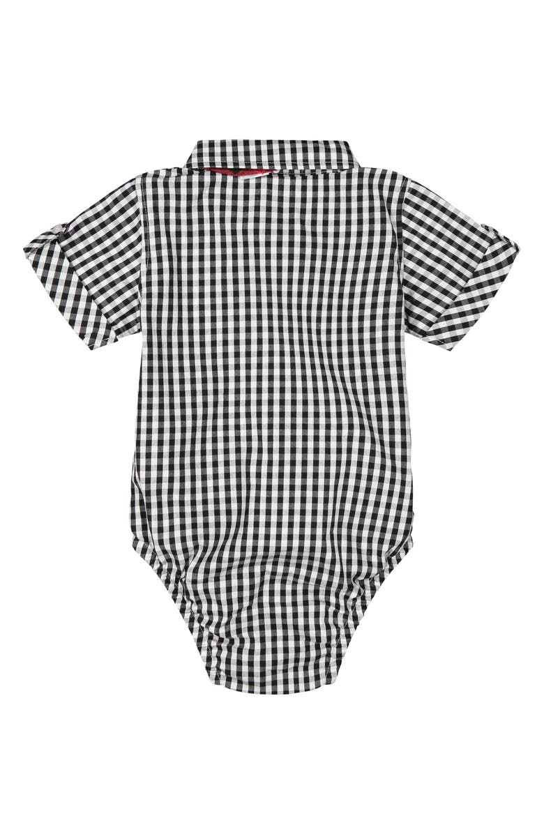Andy & Evan Bodysuit, Shorts & Bow Tie Set, Alternate, color, 
