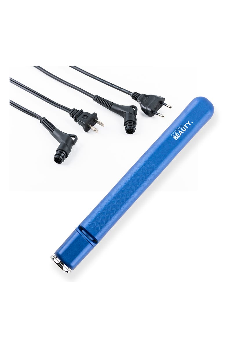 CORTEX BEAUTY Travel Size Perfect Switch Professional Interchangeable Cord Flat Iron - USA & Euro Plug Cords, Alternate, color, 