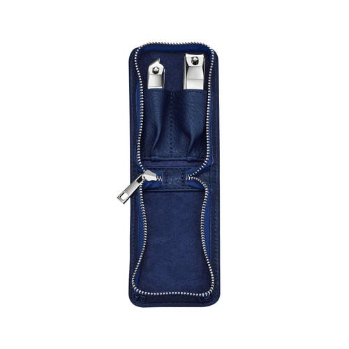 Breed Dagger 2 Piece Surgical Steel Groom Kit In Blue