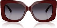 Jimmy Choo 54mm Gradient Butterfly Sunglasses