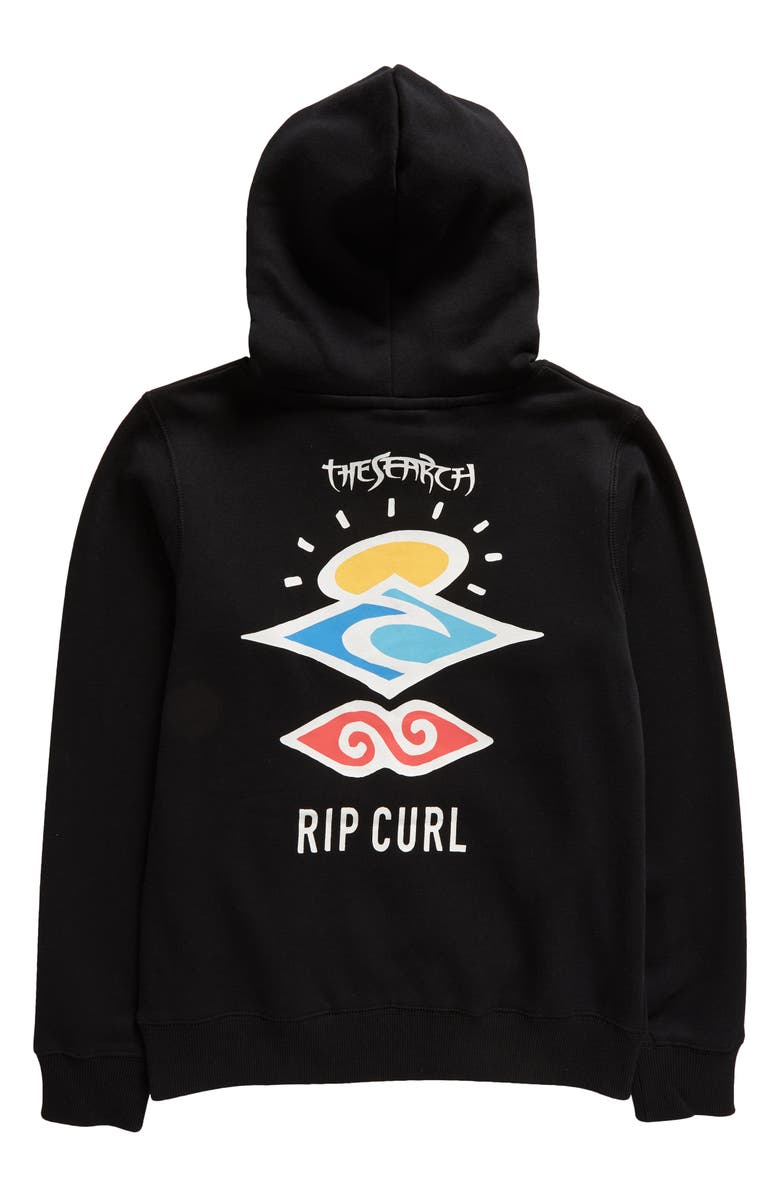 Rip Curl Kids' Search Icon Graphic Hoodie, Alternate, color, 