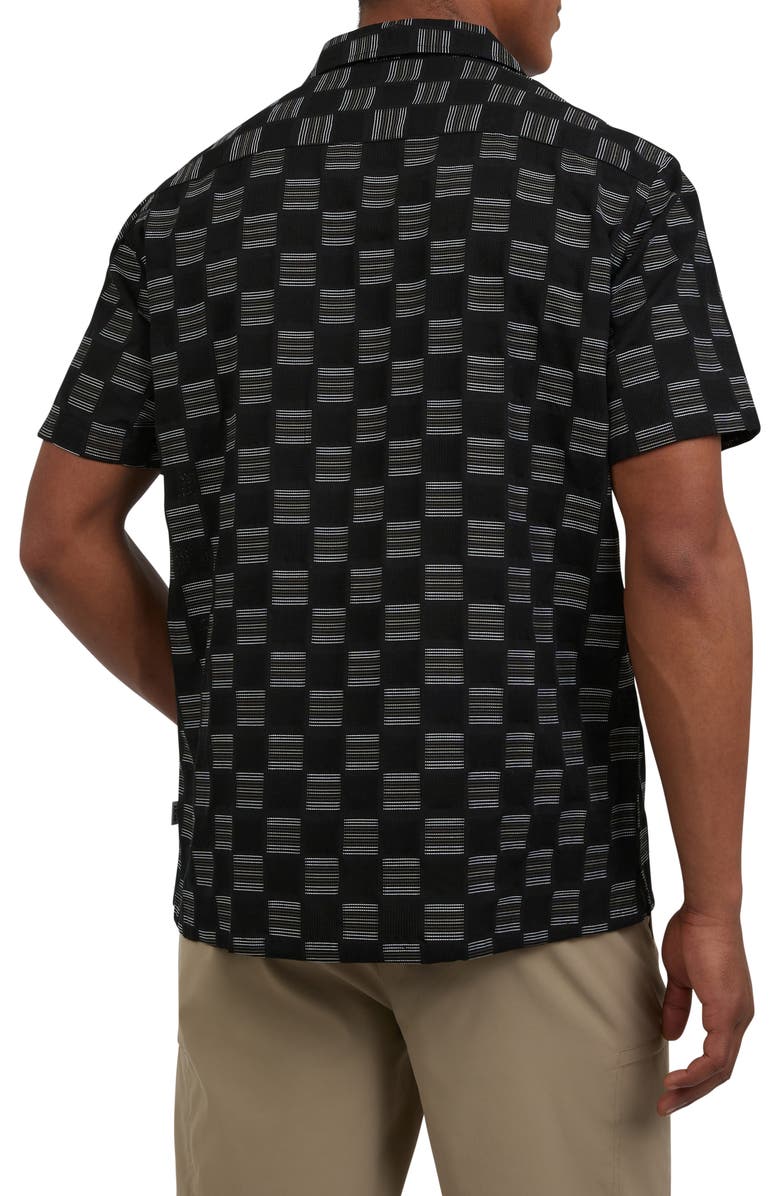 DKNY SPORTSWEAR Joseph Camp Shirt, Alternate, color, Black