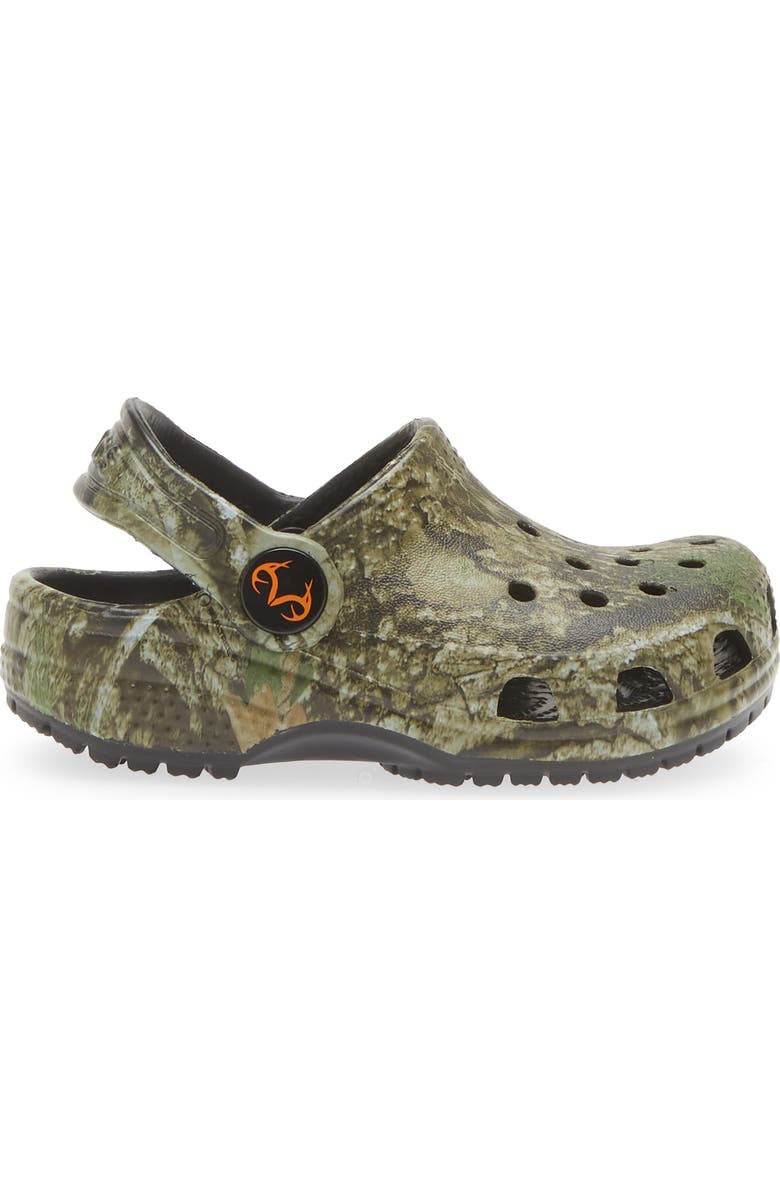 CROCS x Realtree APX<sup>®</sup> Kids' Classic Clog, Alternate, color, Green/ Multi