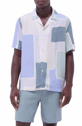 Bugatchi Jackson Abstract Print Camp Shirt