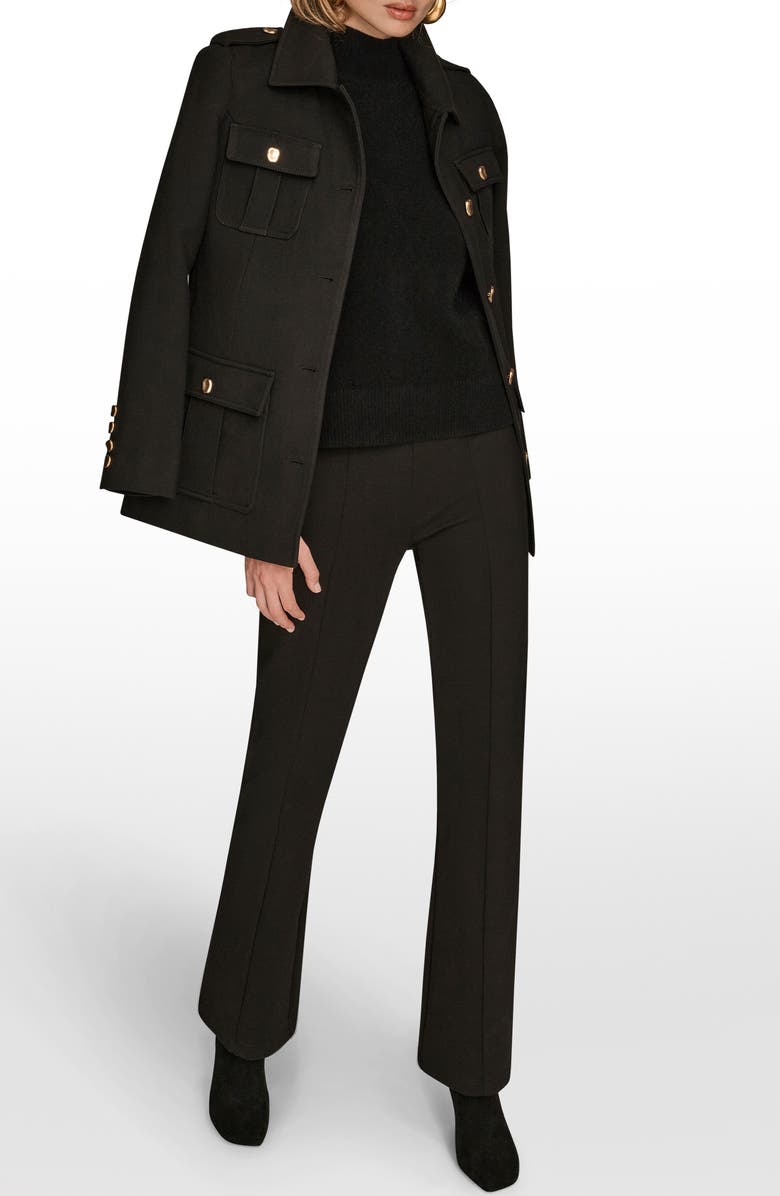 Donna Karan New York Safari Blazer Jacket, Alternate, color, Black
