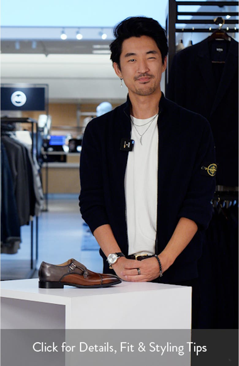 Raythorne Double Monk Strap Shoe, sales video thumbnail