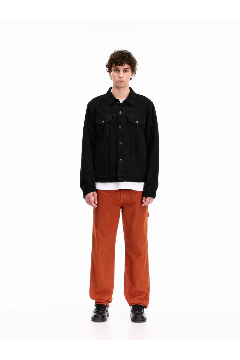 Classic Trucker Jacket, Alternate, color, Black