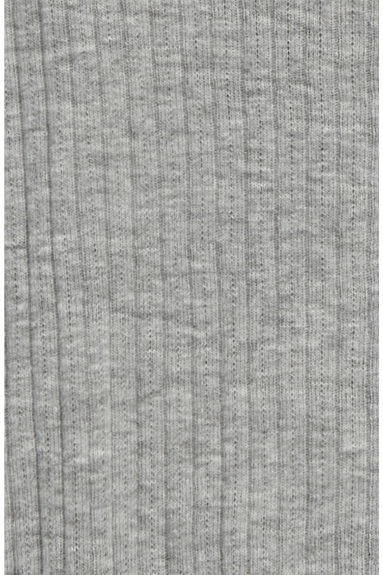 Kids' Tie Hem Ribbed Tank, Alternate, color, GREY HEATHER