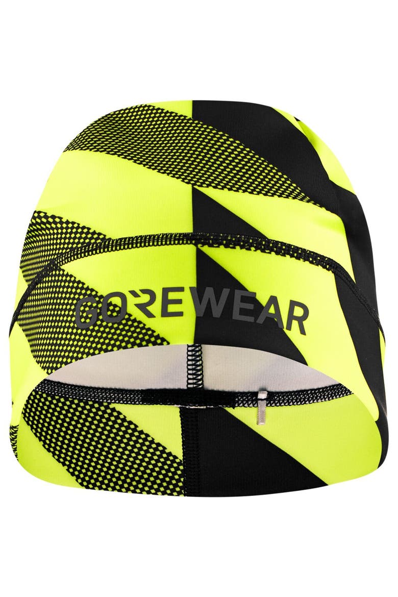 Essence Light Beanie, Main, color, Neon Yellow/Black