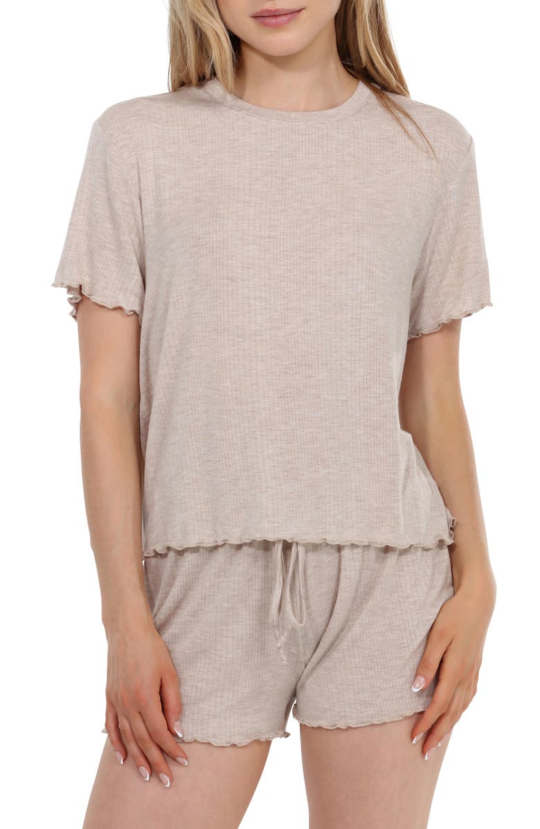 Honeydew Dreamland Rib Pajamas, Main, color, Oatmeal