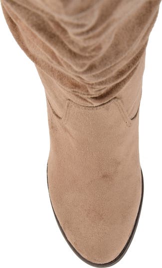 JOURNEE Aneil Ruched Tall Boot