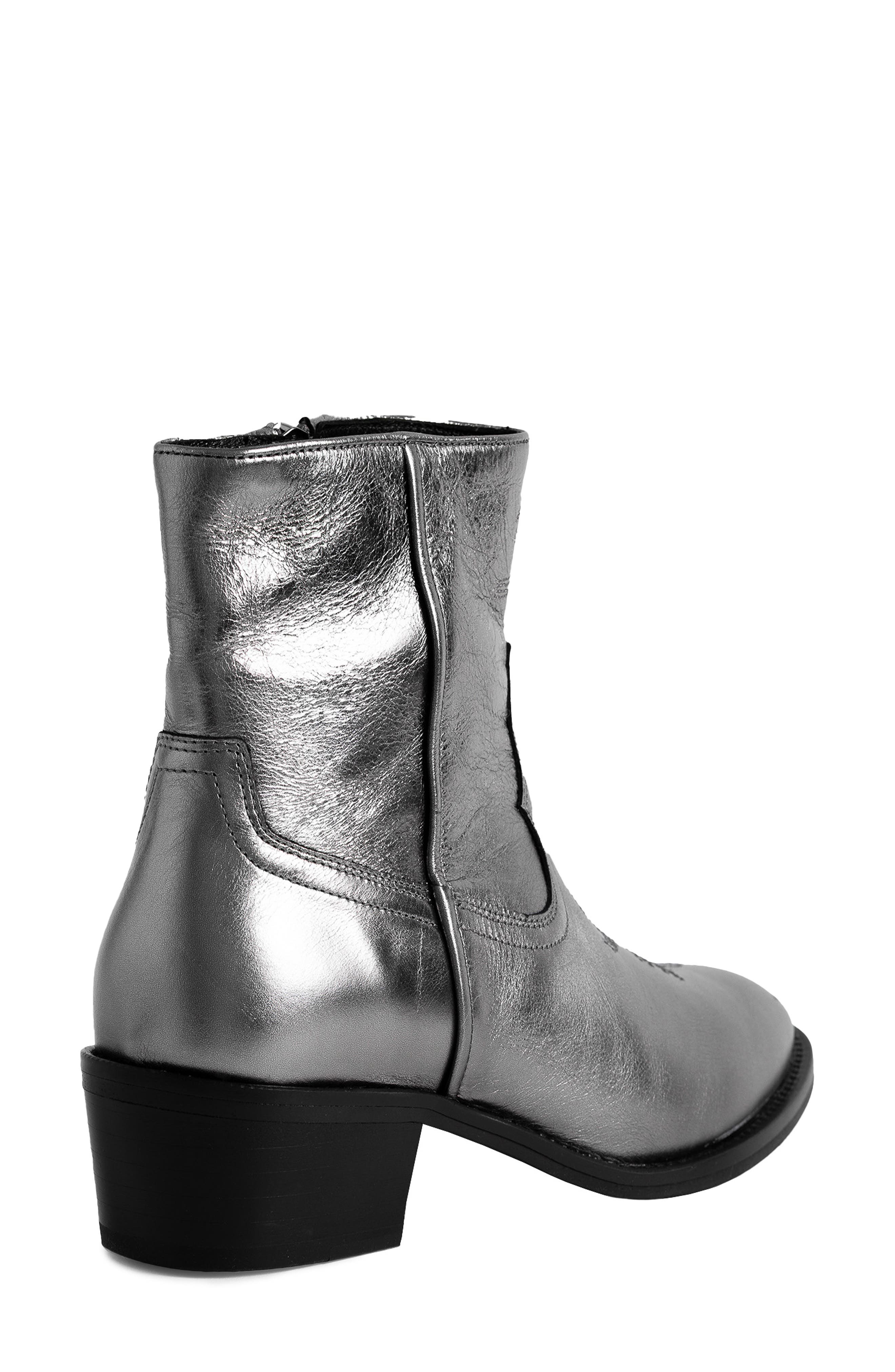 Tex Low Western Bootie, Alternate, color, GUN