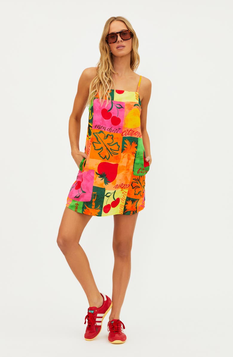 Beach Riot Tayla Cover-Up Minidress, Alternate, color,