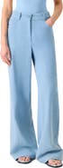 Akris punto Cooper High Waist Wide Leg Jeans