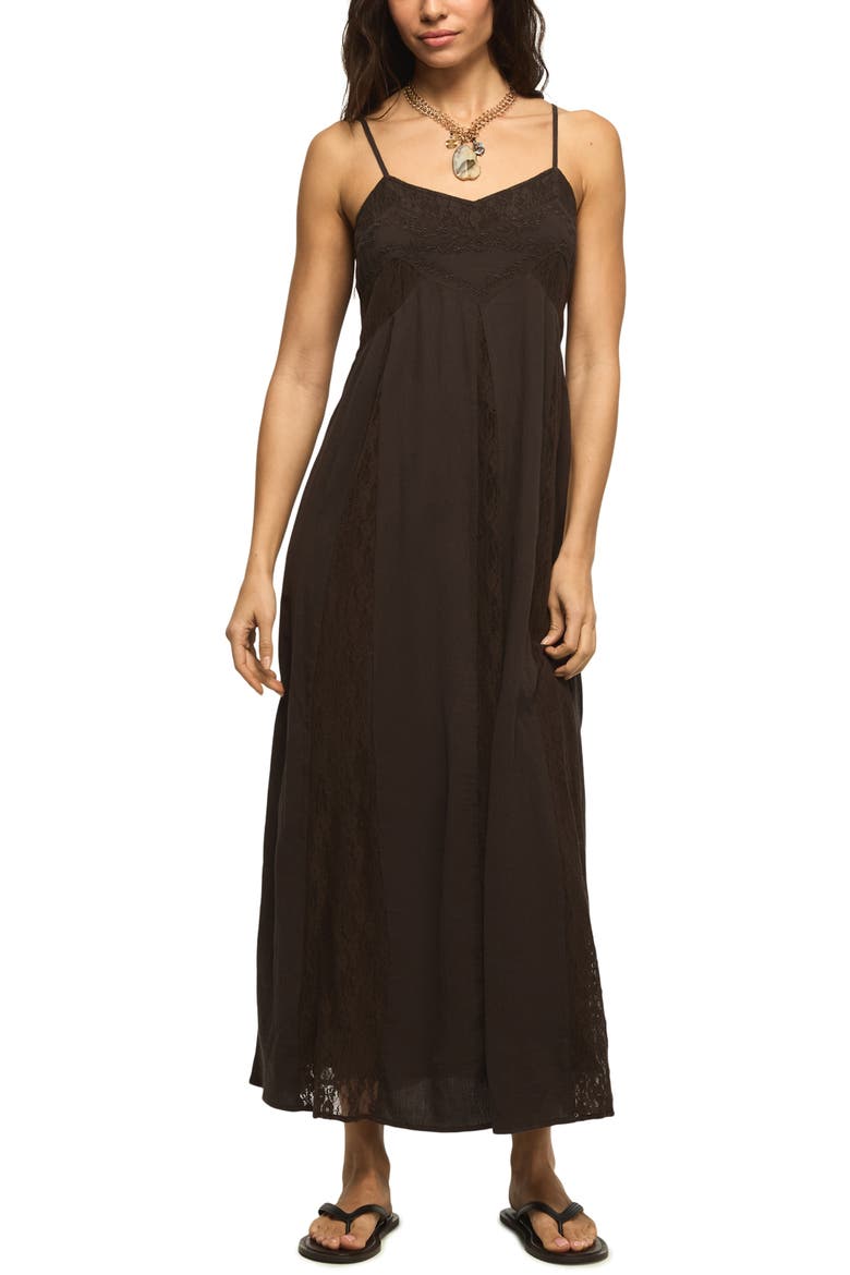 lucky brand embroidered dress Tiered Long Sleeve Mini Blue XS (US 0-2) at Amazon Women's Clothing store neckline that deliver easy comfort with feminine charm Lucky Brand Women's Embroidered Maxi
