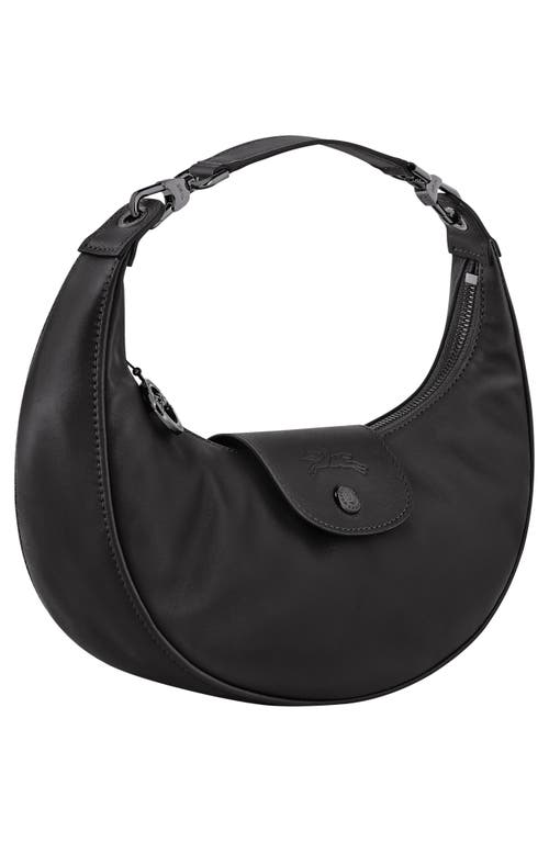 Longchamp Le Pliage Xtra Round Leather Top Handle Bag