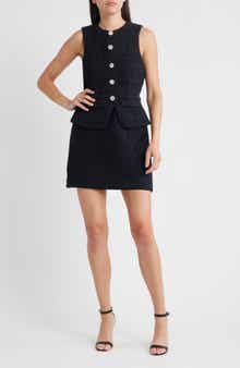 LIKELY Tabby Tweed Minidress